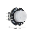 1-10pcs HC-SR501 SR505 SR602 Adjust IR Pyroelectric Infrared PIR Motion Sensor Detector Module