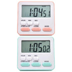 Silent Timer Small Digital Clocks Student Bedroom Study Timer Alarm for Kids Adults Boys Girls Classroom Grilling Baking Meeting