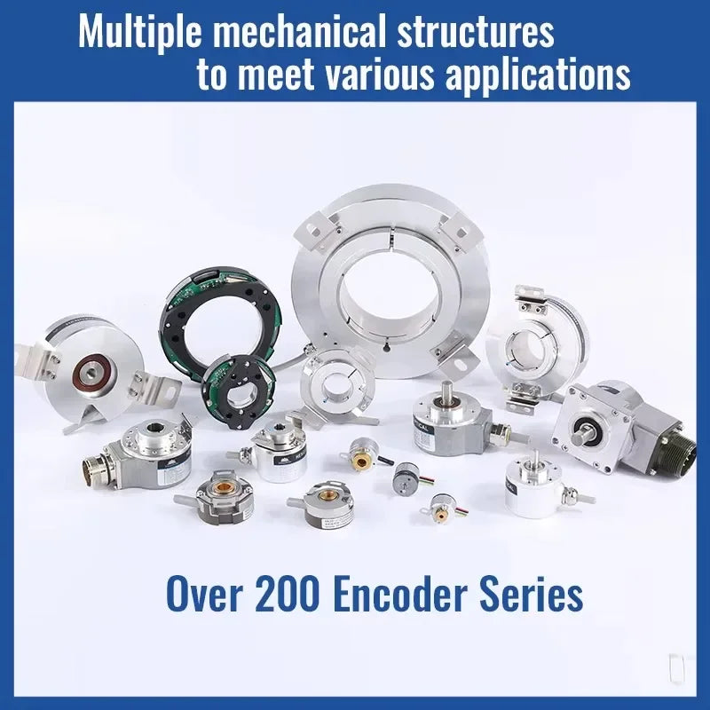 2026  K76 Hollow Shaft Ring Encoder Rotary Incremental Optical Encoder 18/20/22/25/30mm Shaft Diameter