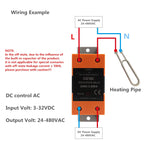 GEYA GSR2-1 SSR 10A 25A 40A 60A 80A 100A 120A Din Rail Mounted Solid State Relay SSR Single Phase With Heat Sink DD AA DA SSR