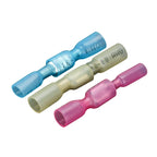 50Pcs Heat Shrink Insulated Spade Terminals Male Female Splice Cable Kit Fast Disconnect Butt Wire Connectors Waterproof