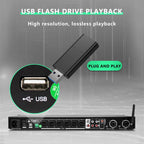 FUHAM Professional Digital X5 Preamp Effects Processor KTV Reverb Suppression Anti-Howl Bluetooth Audio Processor