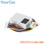 2pcs/1pc MH-Z1911A MH-Z19 NDIR CO2 Carbon Dioxide Air Gas Sensor Module MHZ19 Infrared IR 400-5000ppm for CO2 Monitor