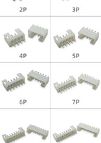 100pcs /LOT JST PH2.0 Straight/Curved Needle Connector 2Pin~16Pin Male Pin Header Right Angle 90°/180° 2.0mm Pitch