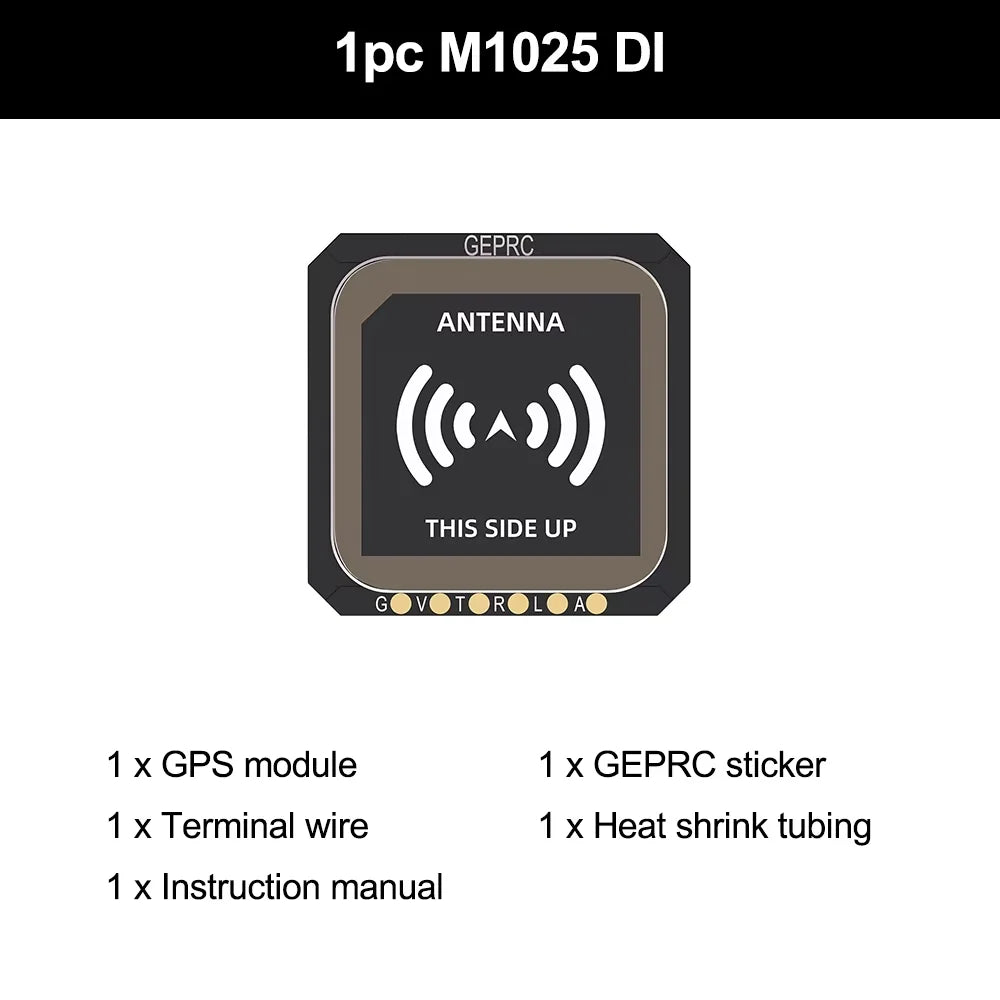 GEPRC GEP-M10Q / M10 Nano / GEP-M1025 DI MI Q GPS U-Blox M10 GNSS Receiver Fast Satellite Lock For RC FPV Drone