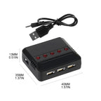 3.7V Lipo  4 in 1 / 5 in 1USB Charger for E010 H31  X4 Syma X5SW X5C X5HW
