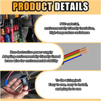 Automotive Fuse Set 5/10Pcs 12V Car Blade Fuse Holder Mini ATM ATO Add-a-Circuit Fuse TAP Adapter Fuse Fuse for Car Trucks Boats