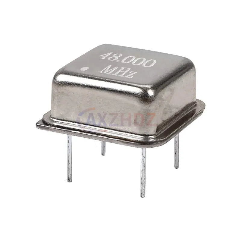5PCS Square Active Crystal Oscillator 1m 2m 4m 6m 8m 10m 11.0592m 12m 16m 20m 22.1184 24m 25m 27m 30m 40m 50m MHz DIP 4Pin