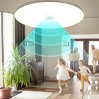 Led Motion Sensor Light 85-220V Ceiling Lamp For Home Corridor Stair Veranda Living Room Bedroom Rader Sensor Smart Night Light