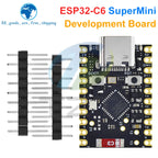 TZT ESP32-C6 SuperMini Development Board Microcontroller Programming Learning Controller Core Board