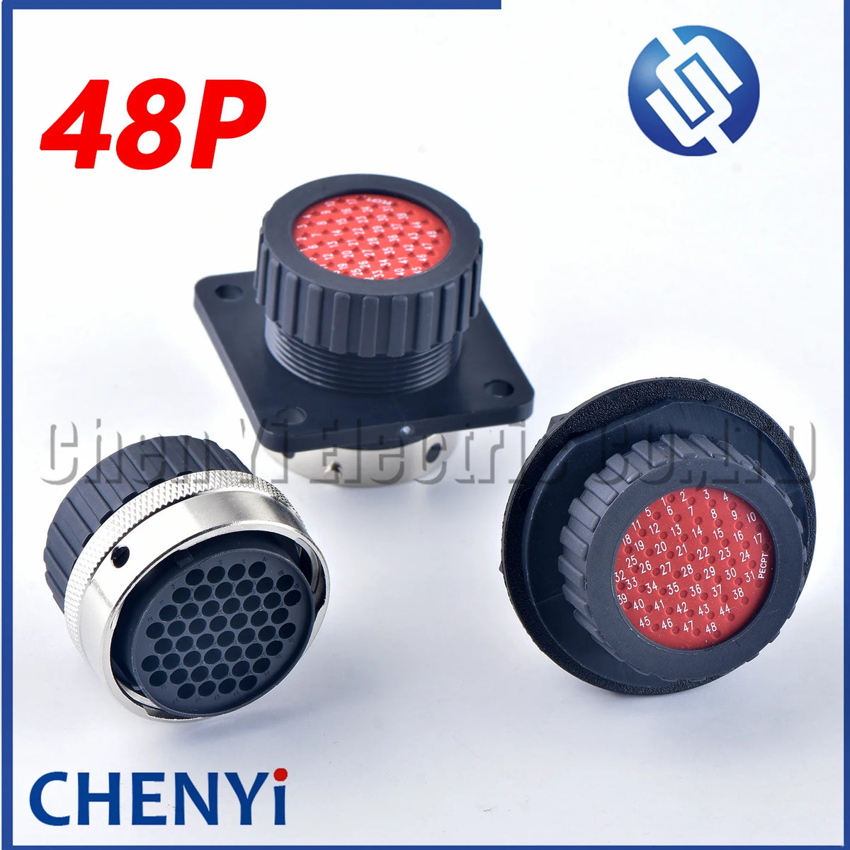 48 Pin Aviation Waterproof Connector Male Female Circular Plug Socket 192900-0437 192900-0431 192900-0425 with Pins