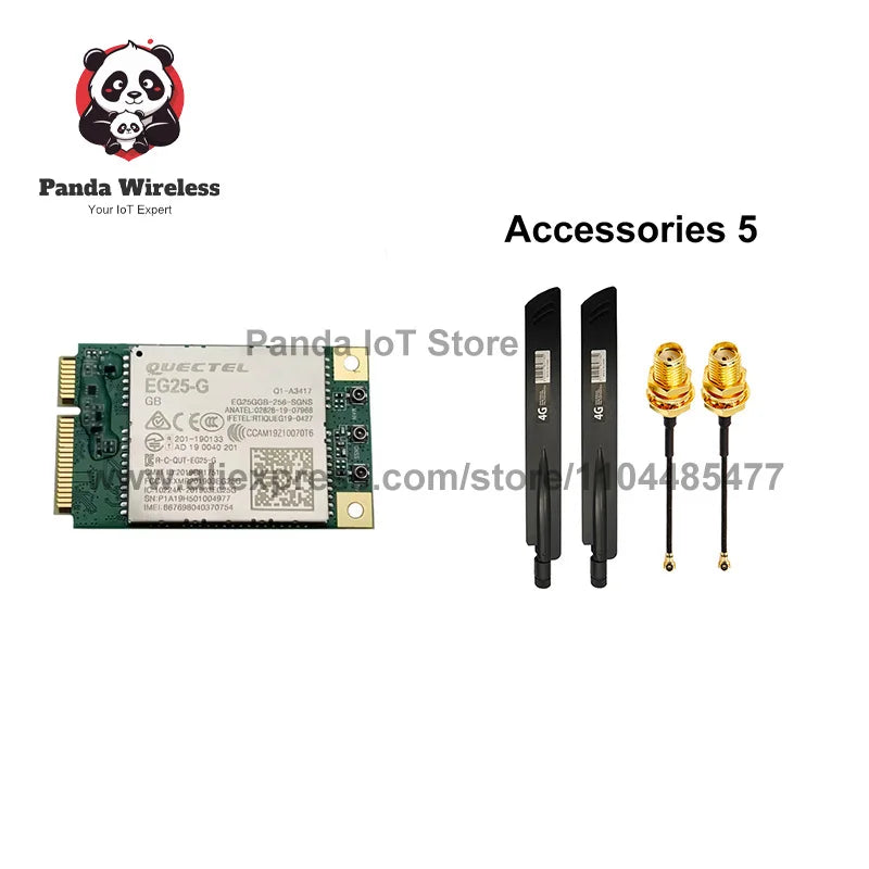 Quectel Mini Pcie With Sim Slot EG25-G EG25-GGB EG25GGB-256-SGNS Compatible With EC25 Module CAT4 Global Accessories Optional