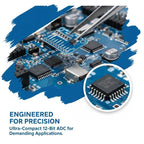 ADS1115 ADC Analog-to-Digital Converter Module with Programmable Gain Amplifier 16 Bit I2C 2.0V To 5.5V for  Raspberry Pi