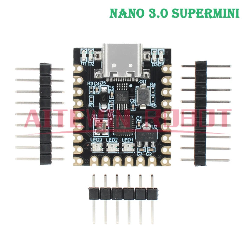 NANO V3.0 / Nano SuperMini Type-C development board atmega328p chip ch340 serial port For arduino