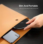 Wireless Charger For iPhone 17 16 15 14 13 Pro Max Induction Fast Charging Pad Dock Station For Samsung S25 S24 Xiaomi Huawei
