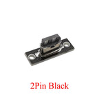 1/6/10Pcs USB Type C Female Connector with Fixing Plate 2P 4P 6 Pin DIY Repair Type-C USB Jack Socket Charging Port