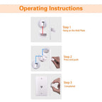 Cat 5e Cat6 Cat 6A Keystone Jack RJ45 Connector Extension Inline Coupler Ethernet Network LAN Unshielded