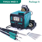 YIHUA 992D-II Precision Hot Air  Rework Station 210 245 Soldering Iron Station for Microscope Soldering Electronics Repair PCB