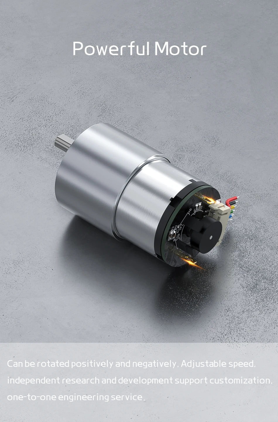 JGB37-520 Hall Encoder Miniature DC Geared Motor 6V12V Forward And Reverse 6RPM~1590RPM With Speed Measurement