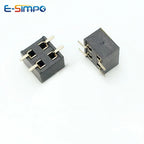 20pcs 2.54mm PH3.5 2x3P/5P/10P-40P Double Row Short Low Profile SMD Surface Mount Male Female PCB Pin Header Socket Connector