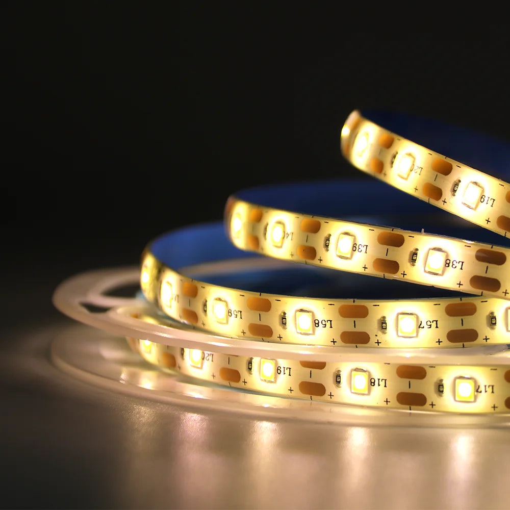 3AA Battery Powered LED Strip 5V 2835 SMD 60LEDs/m Waterproof Flexible LED Tape TV Backlight Warm White Red Green Ice Blue Pink