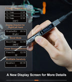Miniware TS101 Soldering Iron Electric 65W Temperature Programmed LCD New Upgraded TS100 With Soldering Tip Set