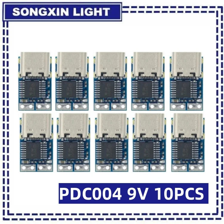 Type-C PD decoy module PD2.0 PD3.0 to DC DC trigger extension cable QC4 charger 9V 12V 15V 20V Fast Quick Charger PDC004