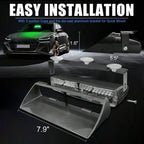 Nilight Bright LED Strobe Lights , Car Windshield Warning Flash Light with Suction Cups, Hazard Safety Lamp for Truck