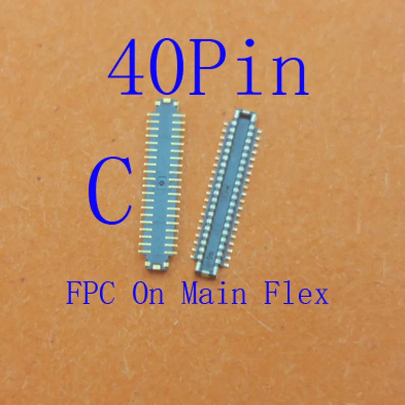 2-100Pcs Charging Lcd Display FPC Connector Usb Plug For Samsung Galaxy A73 A25 A35 A556 A55 A53 A15 A155 A33 A336 40 78 Pin