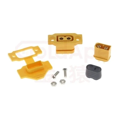 Quick Charge AMASS XT60E-F Model Airplane Battery Gold-plated 30A High Current Female Mountable Plug XT60 Connector