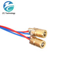 3V 5V 650nm 5mW Adjustable Laser Dot Diode Module Red Sight Copper Head Mini Laser Pointer