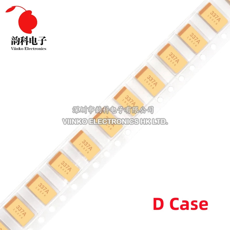10pcs A B C D Case Tantalum Capacitor 6V 10V 16V 25V 35V 50V 0.1UF 1UF 2.2UF 4.7UF 10UF 22UF 33UF 47UF 100UF 220UF 330UF 470UF