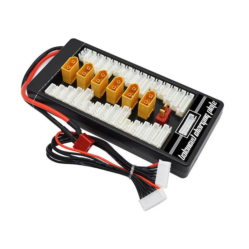 New iMAX B6 LCD Screen Digital RC Lipo NiMh Battery Balance Charger +B6AC Lipo Charging XT60 / T Plug Adaptor Board 2-6S Charger