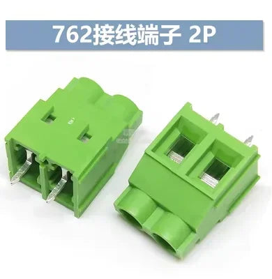 5Pcs Spacing 6.35MM 7.62MM 9.5MM Screw PCB Terminal Block Connector KF635 KF762 KF950 2Pin 3Pin 300V 30A Screw Terminal