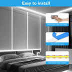DC12 24V COB LED Strip Light 528Leds/m Flexible Tape Ribbon High Density Linear Lighting 3000-6500K RA90 Led Lights Room Decor