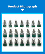 5PCS RK097NS G Single Double Potentiometer B5K/10K/20K/50K/100K Power Discharge Bit Speaker Audio