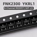 50PCS FNK2300 N Channel MOSFET SOT-23 SMD 20V 3A Power MOSFET Load Switch Battery Protection Electronic Components