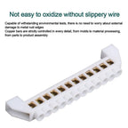 Earth Neutral 5-12 Hole Bridge Type Zero Line Ground Bar Grounding Copper Bar Distribution Box to Zero Terminal Block Connector