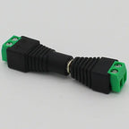 No soldering 2.1x5.5mm Power DC Jack Plug Socket dc Connector Female + Male DC Plug Jack Adapter Wire Connector CCTV Connector