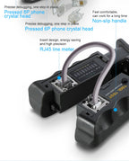 3 in 1 RJ45 Network Plier LAN Cable Crimper Pliers Cutting Three-Purpose Tool Tester 6P/8P/4P Wire Cutter Test Crimping