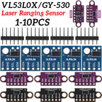 VL53L0X Time-of-Flight Laser Ranging Sensor IIC GY-530 VL53L0X VL53L1X V2 Laser Distance Module High Accuracy