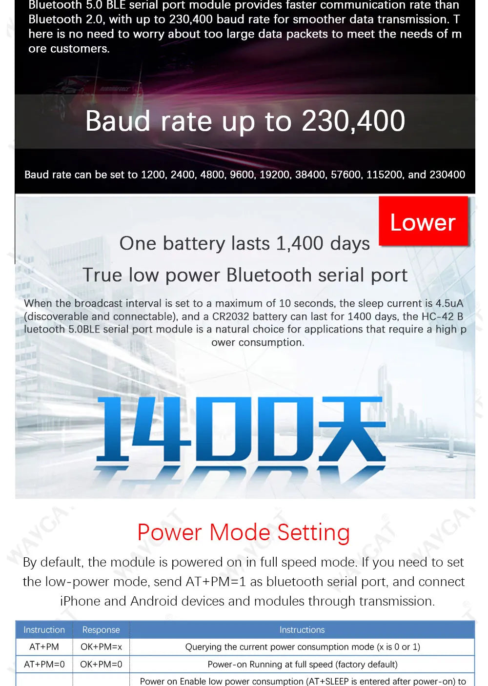 HC-05 HC-06 RF Wireless Bluetooth Transceiver Slave Module HC-08 Serial Port Module Wireless 4.0 HC-42 BLE 5.0 Bluetooth module