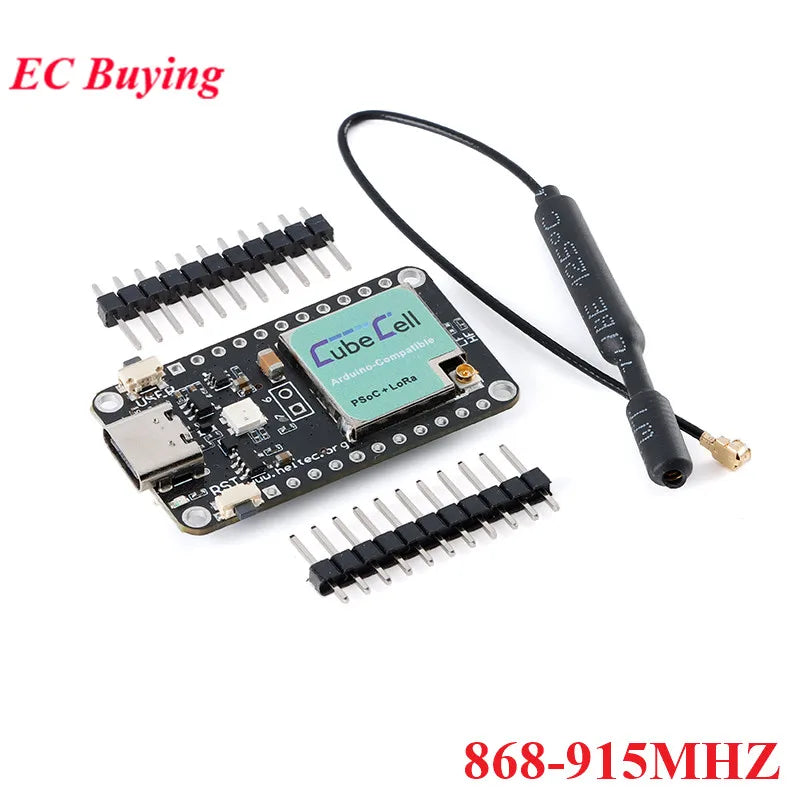 SX1262 CubeCell ASR6501 ASR6502 Development Board Module 433mhz 868mhz Cortex-M0 LoRaWAN Lora Node Control PCB AT for Arduino