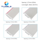 10Meter 1.27mm spacing 8P 10P 12P 14P 16P 20P 26P 30P 40P Grey flat cable FC-8 10 16 28AWG The wire,For IDC FC 2.54MM connector