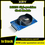 XRY 1PCS DS3231 AT24C32 IIC Module Precision Clock Module (without battery) DS3231 Memory Module