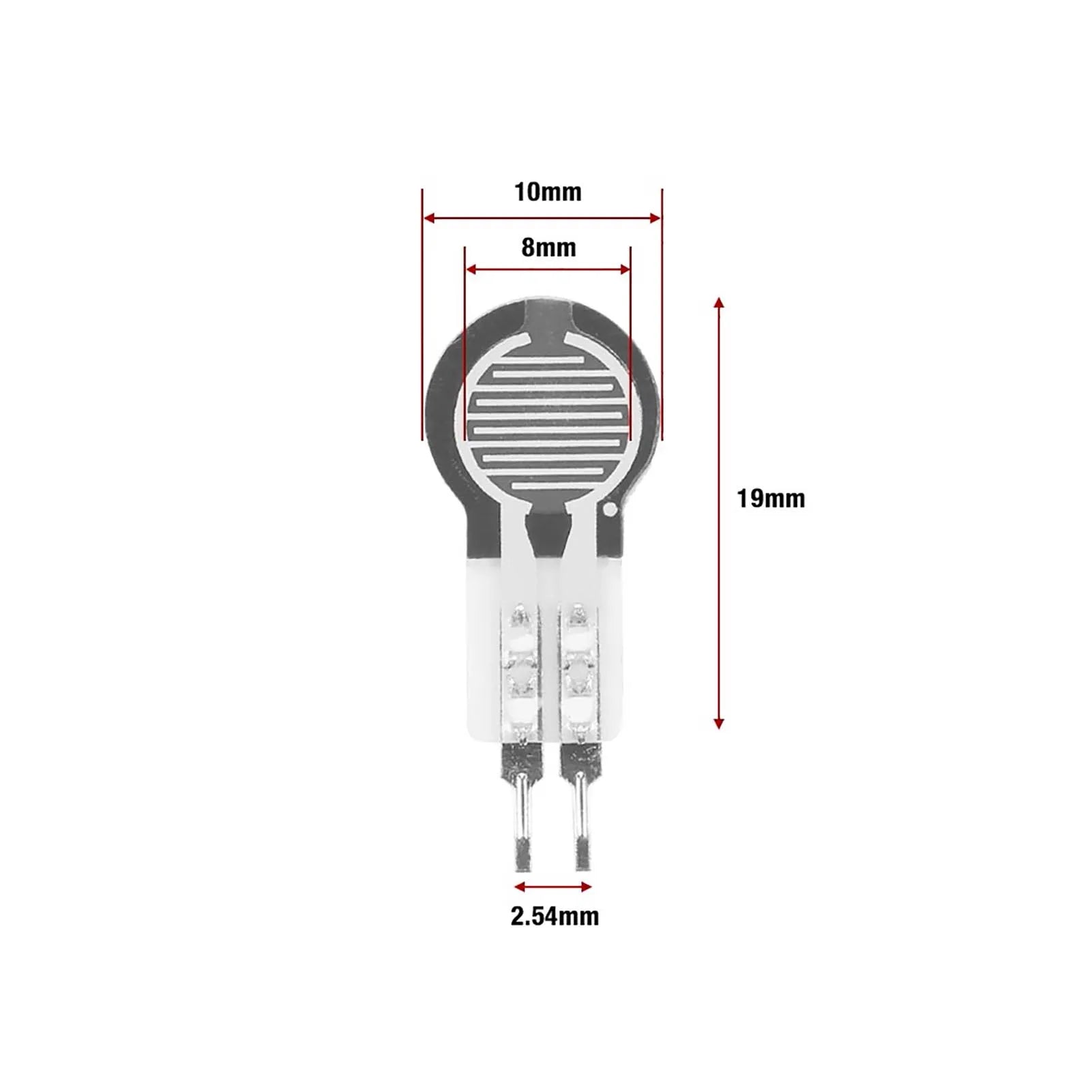20g~2kg High  Resistance Type Thin Film Pressure Sensor Force Sensor Force Sensor Pressure Sensor Pressure Resistor