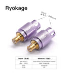 HAKUGEI Ryokage DIY Custom Pin 0.78 Mmcx Qdc Flat 0.78 Ie200 Ie600 Ie900 A2DC N5005
