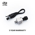Pressure Sensor Transducer Transmitter for Water Oil Fuel Gas Air 1/8NPT 5V Ceramic Sensor Stainless Steel 300-3000PSI Optional