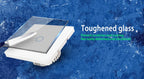 AXUS EU Touch Switch  AC100-240V Power LED 1/2/3 Gang Crystal Glass Panel Wall Lamp Light Switch Sensor Switches Interruttore