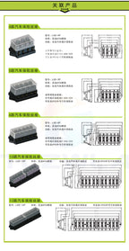 4/6/8/12 Way Car Fuse Box Car Fuse Holder Car Truck Auto Blade Fuse Box with 4/6/8/12 Fuses for 12V 24V ATO Standard Circuit